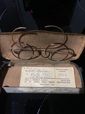 vintage mens metal glasses frames