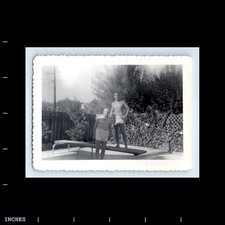Old Vintage Photo SHIRTLESS