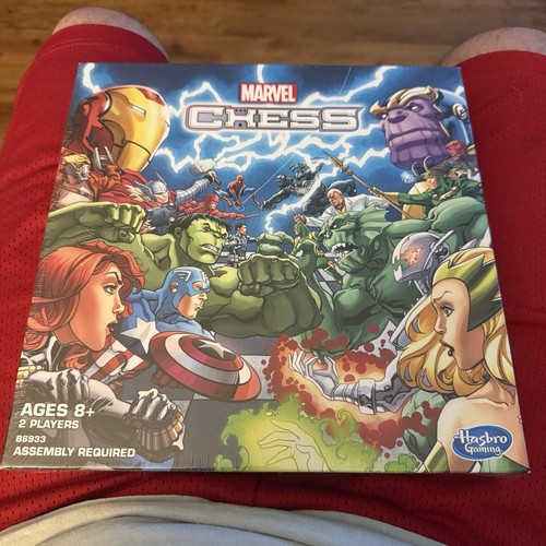 Marvel chess set board game - marvel,