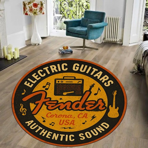 Fender guitar rug retro - fender,