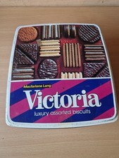 Victoria Biscuit Vintage Tin