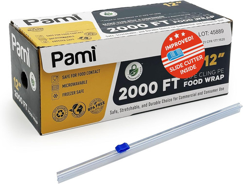 Plastic food wrap - wrap, 12