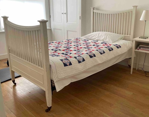 Antique edwardian painted oak - antique,