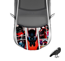 Batman Beyond Comic Hood Wrap