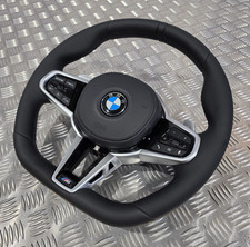 BMW Compettition Leather Steering Wheel Flat Bottom G Series G20 G30 G80 G82