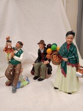 Royal Doulton Figurines Includes Orange Lady The Puppet Maker Balloon Man