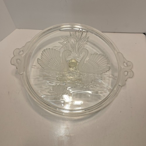 Vintage mikasa swan crystal - mikasa,