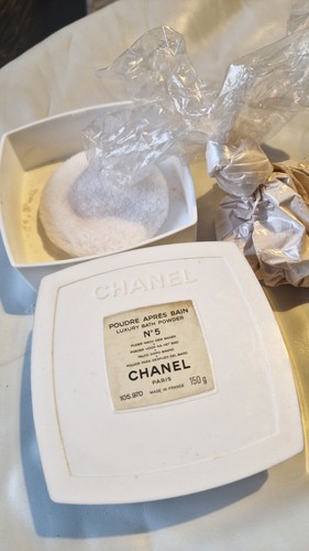 Vintage chanel 5 poudre - vintage,