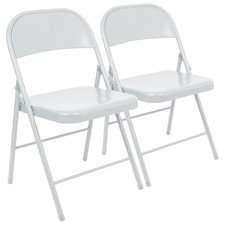Metal Folding Chairs - Matt