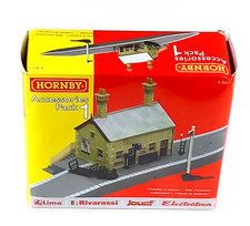 Hornby Building Accessories Park 1 - R8227 Station Signal Platform Boxed Train