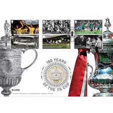 The 150th Anniversary of the FA Cup BU Coins 2022 UK £2 Uncirculated Coin Cover