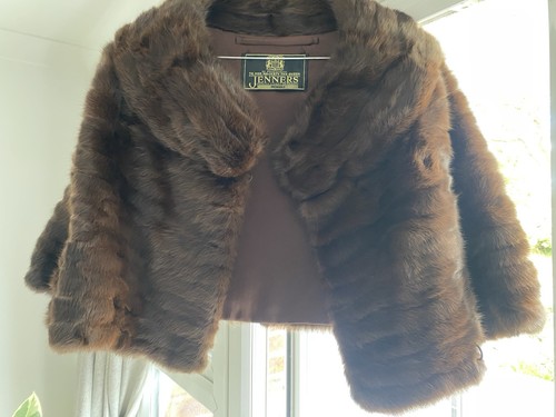 Vintage real fur stole - vintage,