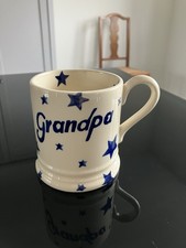 Emma Bridgewater Grandpa Starry Sky Pattern Mug 1/2 pint  275 mls