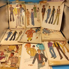Vintage 1970s Men’s Sewing