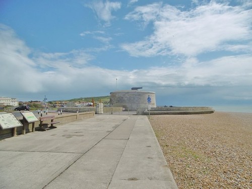 Photo 6x4 seaford martello - photo, seaford,