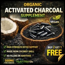 Organic Activated Charcoal