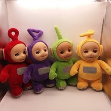 Teletubbies - Set of 4 Plush toys CBBC H16