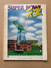 Super Bowl XII 12 NFL Programme Denver Broncos v Dallas Cowboys