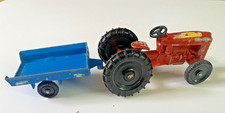 Vintage Lone Star Roadmaster Major Series No. 1258 Farm King Tractor & Trailer