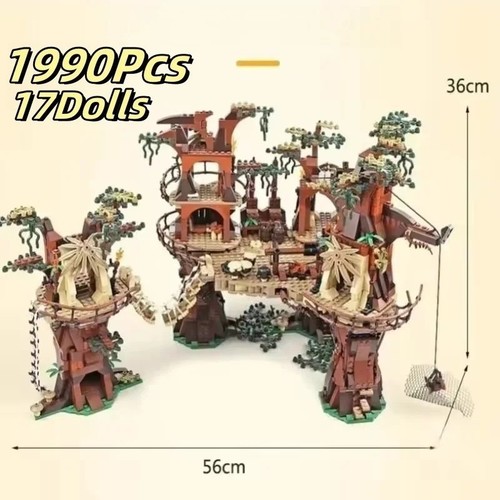 Star wars ewok village - wars, (10236)