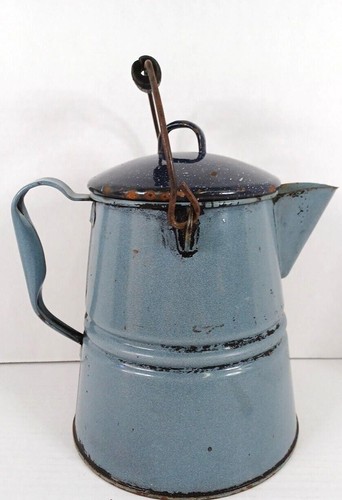 Enamel metal blues large - metal,