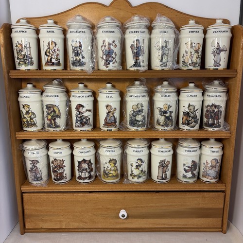 Vintage hummel spice jar - vintage~mj,