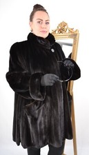 US5351 REAL BLACKGLAMA MINK