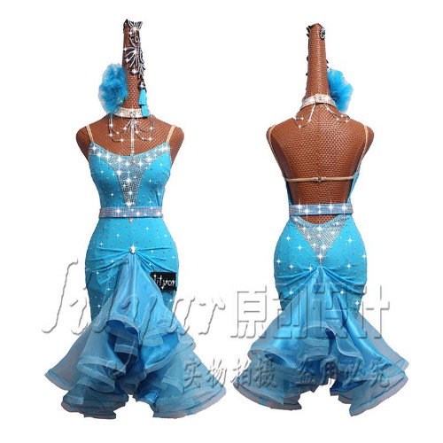 New latin dance dress - new,