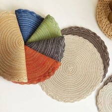 18/30/38cm Woven Placemats