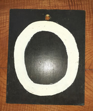 Hand made cricket scoreboard