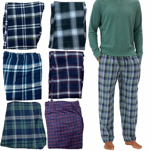 Mens check pyjama - check,