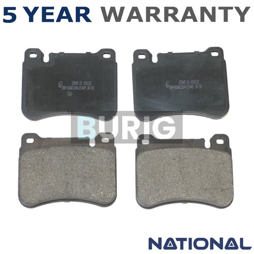 Burig front brake pads set - brake,