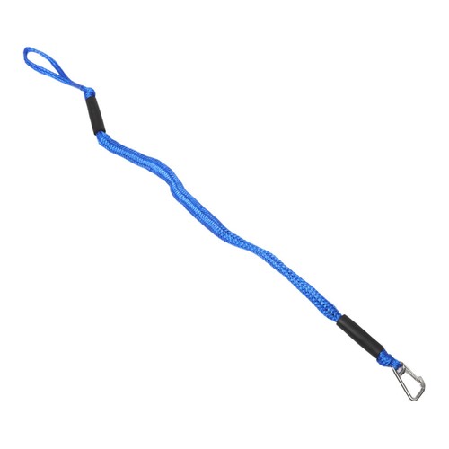 Blue bungee boat dock line - blue,