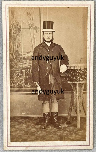 Cdv wateringbury man riding - in,