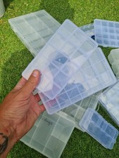 Bead Storage Boxes Jewelery Making Various Sizes 10 In Total Plastic Craft