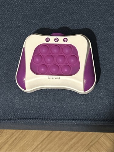 Lite popz purple - purple, button