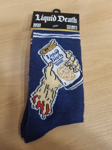 Liquid death socks - death,