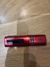 Sony MP3 NWZ-B183 Protable Music Player  Walkman USB MP3 Player UK red