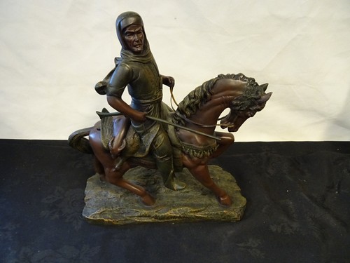 Large bronzed effect resin - bronzed,