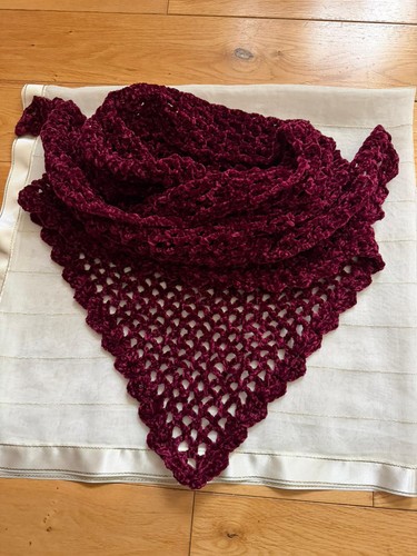 Handmade crochet shawl - handmade,