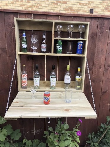 Garden bar drop down gin - bar,, down,