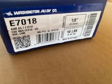 Washington Alloy Rods  E7018