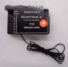 DIGI FLEET CUSTOM II 6 CHANNEL FM RECEIVER 35MHZ GOOD CONDITION
