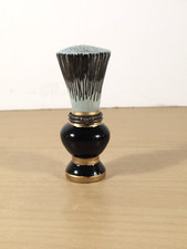Vintage Ceramic Shaving Brush Trinket Box Hinged Lid VGC
