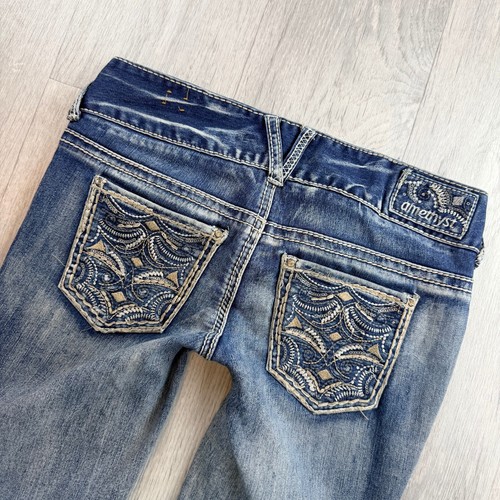 Ultra low rise bootcut - 7”,