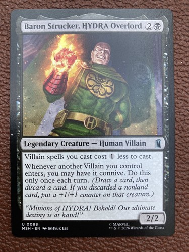 Baron strucker hydra overlord - hydra,