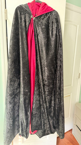 Hooded vampire cloak - vampire, costume