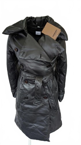 Burberry trench coat leather - trench,