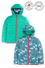 Frugi Girls Blue Jacket -