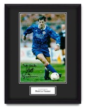 Matt Le Tissier Hand Signed